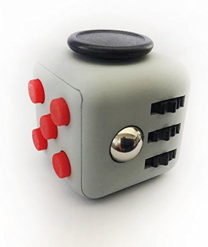 Cattle Fidget Cube Relieves Stress And Anxiety for Children and Adults (Gray, 1)