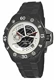 Zenith 96-0515-685-21-R642 Defy Xtreme Silver and Black Dial Rubber and Kevlar Men's Automatic Power Reserve Indicator Watch