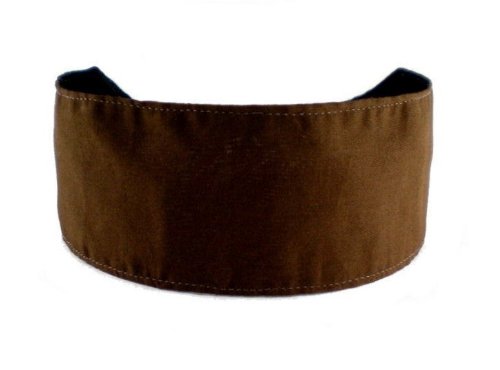 Bargain Headbands, Chocolate Brown, Cocoa Soft Fabric Beautiful and Elegant Headband