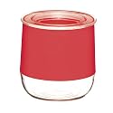 Colourworks Acrylic Storage Canister, Red