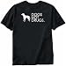 T-Shirt Black  Dogs Not Drugs : American Pit Bull Terrier  Dog