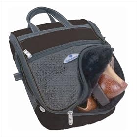 Samsonite Golf Deluxe Quilted Ballistic Golf Shoe Bag w/ Fur 606 Color: Champagne