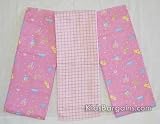 My Little Princess Flannel Baby Blanket - Set of Three