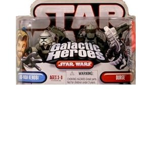 Star Wars Galactic Heros Obi-Wan Kenobi & Durge