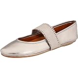 Gentle Souls Gabby Ballet Flat,Pewter,8.5 M US