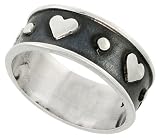 Sterling Silver Hand Made Heart Ring