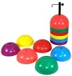 Six-Color Drill Domes - Set - Set of 36, 6 each color - Sports Team Practice