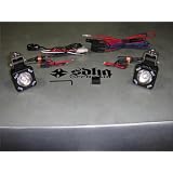 2 Light Solstice Solo LED Motorcycle Lighting System Complete With Harness and Switch... by Vision X