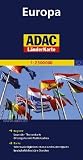ADAC L&auml;nderKarte Europa 1 : 2 500 000: Mit gro&szlig;em Ortsregister - Von Lissabon bis Moskau: Register: Legende, Themenkarte, Ortsregister mit .. - Nationalparks, landschaftlich sch&ouml;ne Strecken - ADAC Kartografie