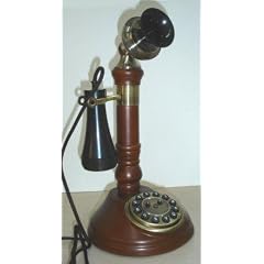 Nostalgia "Candlestick" Telefon / Desk Top Push Button