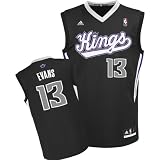 Adidas Sacramento Kings Tyreke Evans Youth (Sizes 8-20) Revolution 30 Replica Alternate Jersey Small
