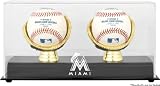 Mounted Memories Miami Marlins Gold Glove Display Case