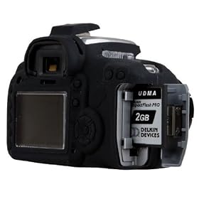 Delkin DDSPROND3100-B Snug-It Pro DSLR Camera Skin for Nikon D3100 Black by Delkin