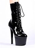 Women's Sky-3000, 6 3/4" Stiletto Heel Stretch Platform Thigh Boot