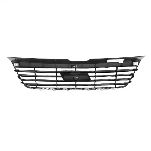CarPartsDepotFront Upper Grille Grill W/O Chrome Molding Compatible With 2006-2008 Chevy Malibu GM1200558 15266336