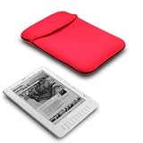 AMAZON KINDLE DX NEOPRENE POUCH CASE - REDby SHOCKSOCK