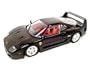 FERRARI F40 BLACK 1:18 DIECAST MODEL HOTWHEELS