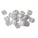 reer 3246.920 - Steckdosenschutz, transparent, 20 Stück