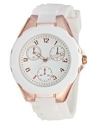 FMD White Band Analog Womens Watch ZRT21002