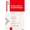 Grands syst�mes de droit �trangers