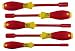 Wiha 32291 Insulated Nut Driver Set, Metric, 1000 Volt, 5 Piece