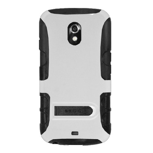 Seidio CSK3SSGNLK-GL ACTIVE Case (with Kickstand) for Samsung Galaxy Nexus (LTE and GSM) - 1 Pack - Retail Packaging - Glossed White