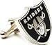 Cufflinks Inc Men's Oakland Raiders Cufflinks Black/Silver