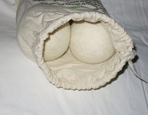 Unvert Premium 100% Handmade New Zealand Wool Dryer Balls, All-natural Fabric Softener 6-Pack