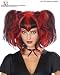 Bad Fairy Wig Black/red