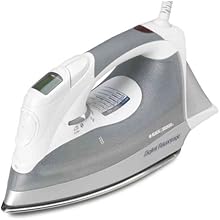 Black & Decker D2030 Auto-Off Digital Advantage Iron, White