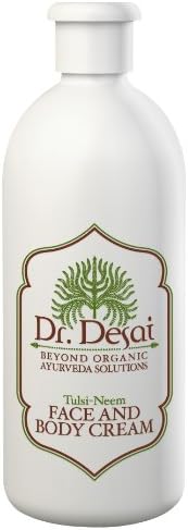 Dr Desai Ayurvedic Tulsi Neem Face and Body Cream 200ml