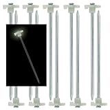 10pc Glow-in-the-Dark Tent Stakes - 10