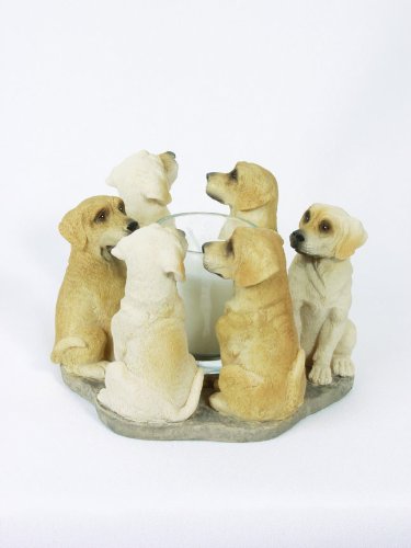 Yellow Lab Retriever Votive Votive Holder
