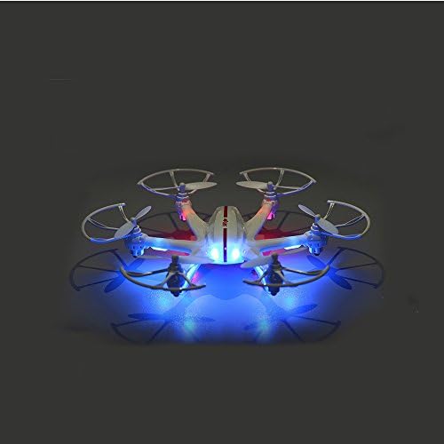 Quadcopter with Camera Wifi Real Time Transmission By Smartphone FPV DRONE- White