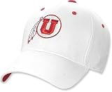 Utah Utes White One-Fit Hat