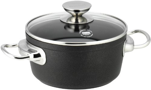 Berndes 021243 Balance Induction Aluminium Kochtopf antihaft mit Glasdeckel 20 cm, 3,5 l Preisvergleich