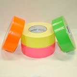 Shurtape PC-619 Fluorescent Duct Tape: 2 in. x 60 yds. (Fluorescent Pink)