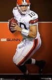 Cleveland Browns (Brady Quinn) Sports Poster Print - 24