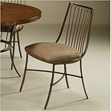 Victoria Side Chair in Passion Suede Earth