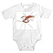 Onesie with crawdad, crustacean, lobster, crayfish, animal