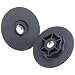 3M TN Quick Change Fibre Disc Backup Pad 02140, 4-1/2" Diameter, 5/8"-11 INT Hole, Black (Pack of 1)