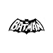 Search : Batman Bat 6 Inch Vinyl Decal Sticker Black