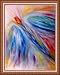Holy Name Of Beauty / Angel, Painting by Maria Skrebtsova, Digital File