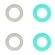 2 Gauge Glow in the Dark O-Ring 4-Pack