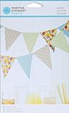 Martha Stewart Crafts Modern Festive Pennant Garland, 12ft