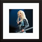 Britney Spears Custom Framed And Matted Color Photo 1 Total Size: 20x20 Inches