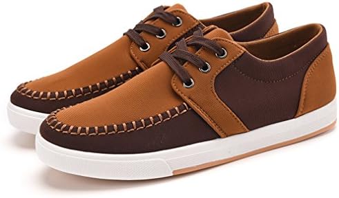 ACETOP Fashion Comfort Mens Canvas Exercise Sneakers Soft Bottom Casual Outdoor Lace Up Walking Shoes