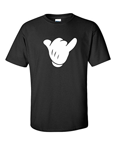 Jacted Up Tees Mickey Mouse Hang Loose Hands Men's T-Shirt SHIPS FROM OHIO USA