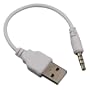 Premium White USB Data / Charging Adapter Adaptor for Apple 2nd Generation Shuffle