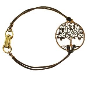 Small Peace Bronze Tree of Life Bracelet